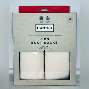Hunter Boot Socks Kids XL Cream
